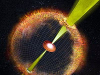 обнаружена сверхновая, обладающими свойствами гамма-всплеска