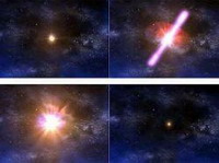 обнаружен рекордно древний взрыв во вселенной